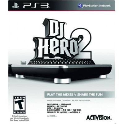 DJ Hero 2 (только игра) [PS3, английская версия]